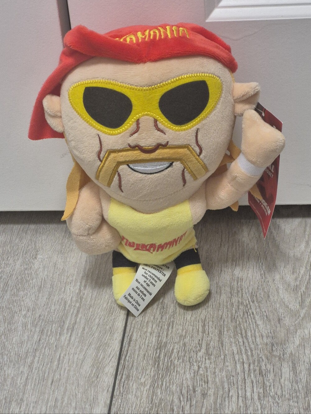 WWE Wrestling HULK HOGAN HULKAMANIA 9" Official Licensed Plush Figure 2023